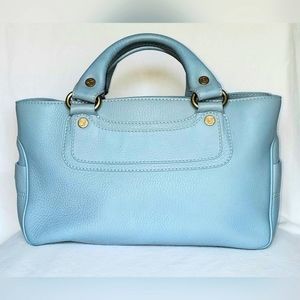 ×× SOLD ×× Authentic Celine boogie handbag light blue